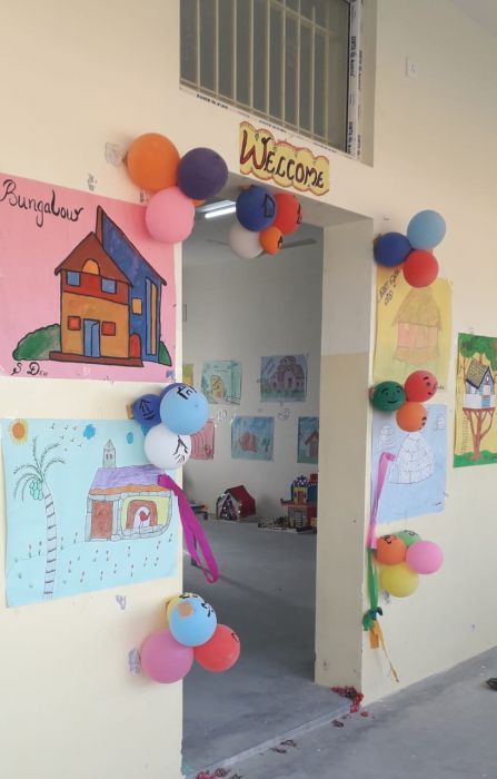 Different Types of Houses Celebration for KG kutties